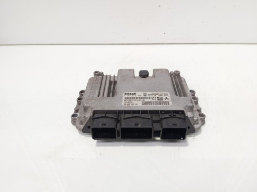Calculator motor ECU, cod 9663268380, 0281012468, Peugeot 207 SW, 1.6 HDI, 9HX (idi:648011)