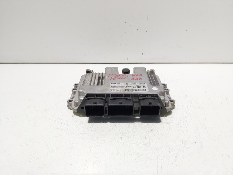 Calculator motor ECU, cod 9664257580, 0281013332, Peugeot 308, 1.6 HDI, 9HZ (id:645286)