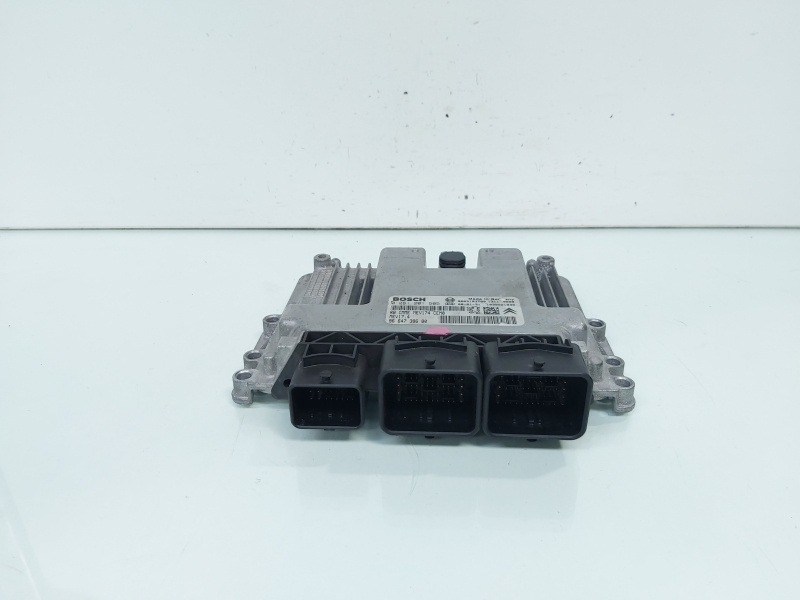 Calculator motor ECU, cod 9664738680, 0261201505, Peugeot 308, 1.6 benz, 5FW (id:648028)