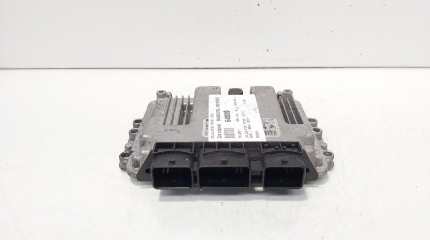 Calculator motor ECU, cod 9664843780, 0281013872, Peugeot 308, 1.6 HDI, 9H01 (id:648009)