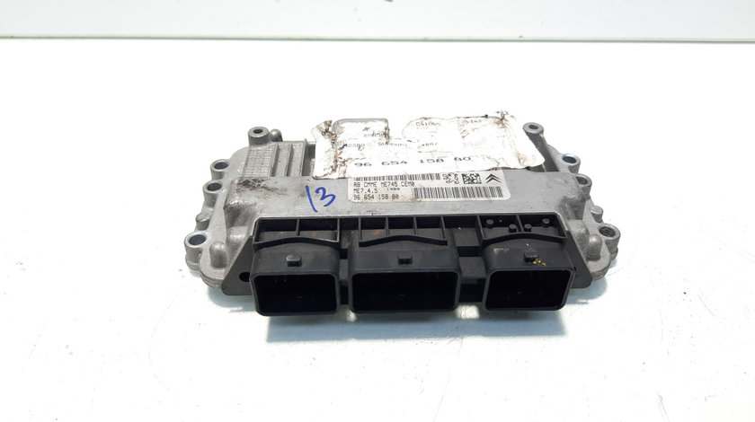 Calculator motor ECU, cod 9665415880, 0261201609, Peugeot 206, 1.6 benz, NFU (idi:560614)