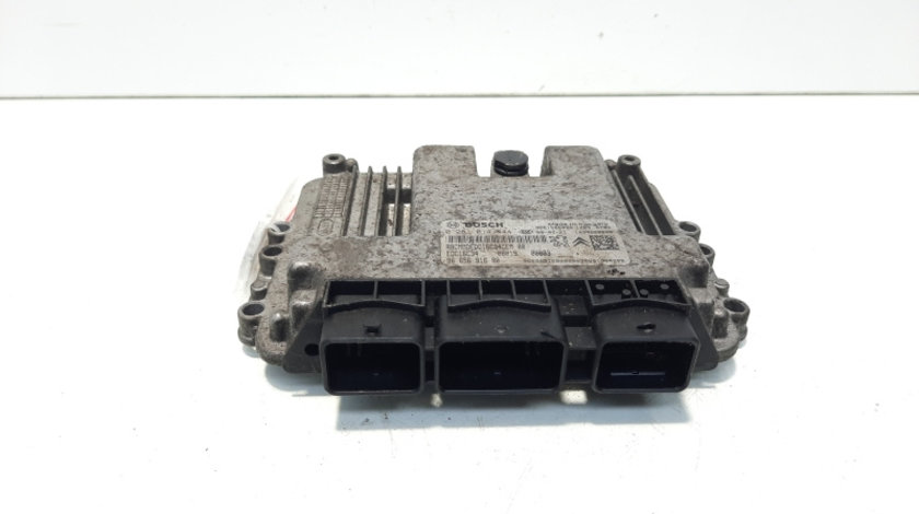 Calculator motor ECU, cod 9665691680, 0281014444, Peugeot 206 Sedan, 1.4 HDI, 8HX (id:612708)