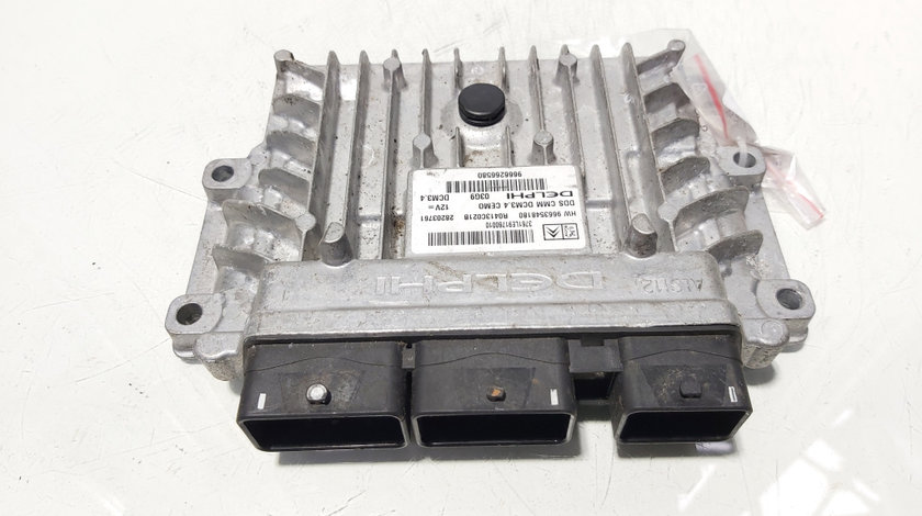 Calculator motor ECU, cod 9666266580, 9663548180, Citroen C5 (III) Break, 2.0 HDI, RHR (id:647725)