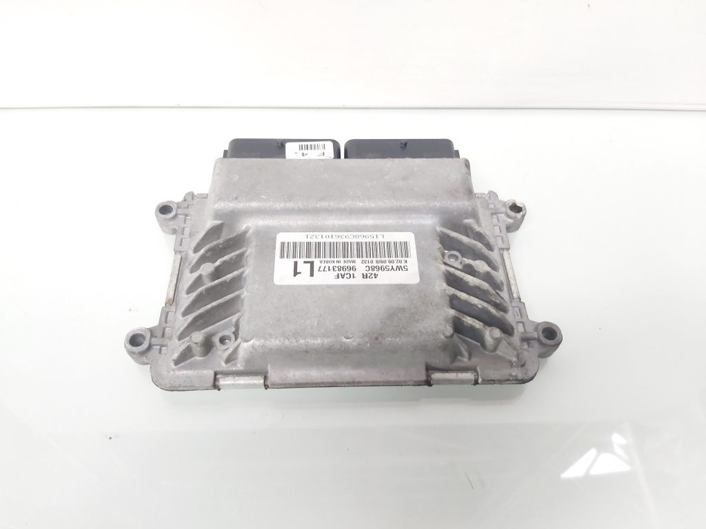 Calculator motor ECU, cod 96983177, Chevrolet Aveo sedan (T200,T250) 1.2 benz, B12D1 (id:694146)