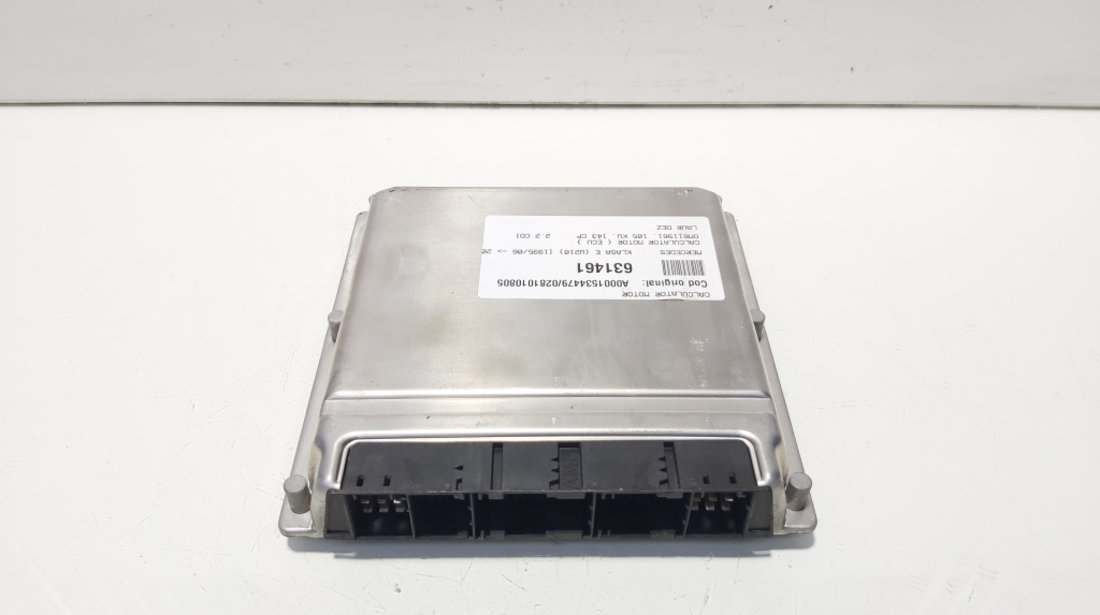 Calculator motor Ecu, cod A0001534479, 0281010805, Mercedes Clasa E (W210), 2.2 CDI, OM611961 (id:631461)