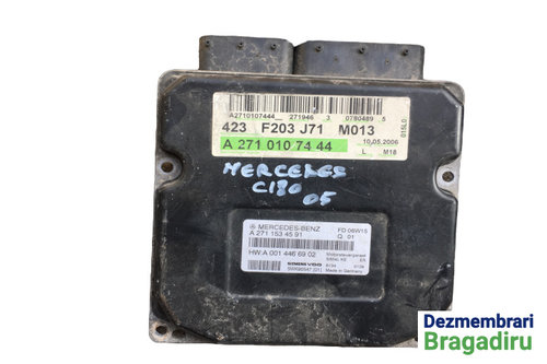 Calculator motor ECU Cod: A2711534591 A2710107444 Mercedes-Benz C-Class W203/S203/CL203 [2000 - 2004...