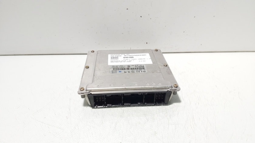 Calculator motor ECU, cod A6111537379, 0281010607, Mercedes Clasa C (W203), 2.2 CDI, OM611962 (id:645189)