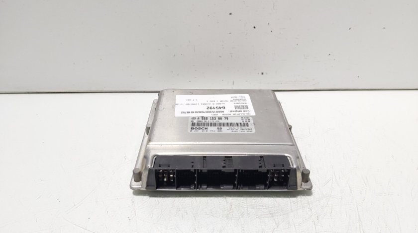 Calculator motor ECU, cod A6681530079, 0281010752, Mercedes Clasa A (W168), 1.7 CDI, OM668942 (id:645192)