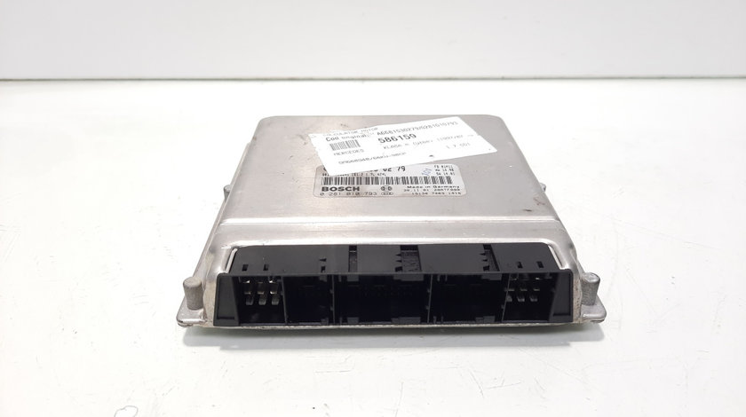 Calculator motor ECU, cod A6681530279, 0281010793,Mercedes Clasa A (W168), 1.7 CDI, OM668940 (idi:586159)