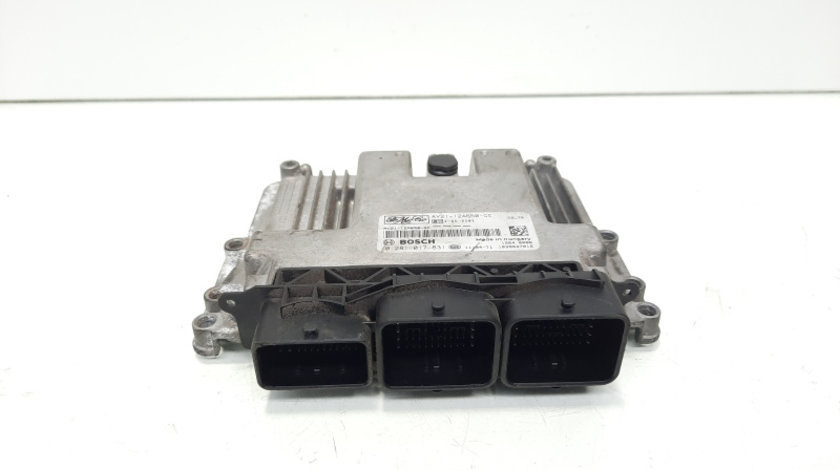 Calculator motor ECU, cod AC21-12A650-GC, 0281017831, Ford Fiesta 5, 1.4 TDCI, F6JB (idi:597567)