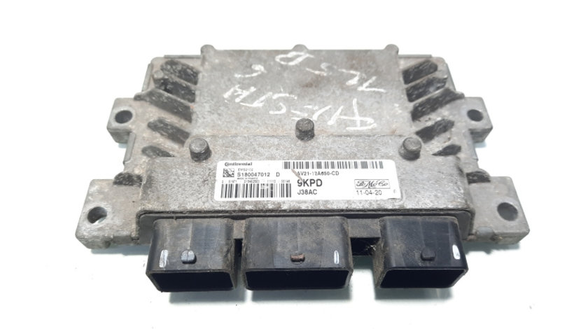 Calculator motor ECU, cod AV21-12A650-CD, Ford Fiesta 6, 1.25 benz, SNJC (idi:576607)