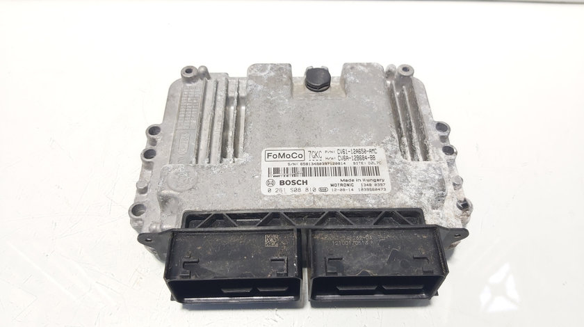 Calculator motor ECU, cod CV61-12A650-AMC, Ford Focus 3, 1.0 benz, M1DA (id:633290)
