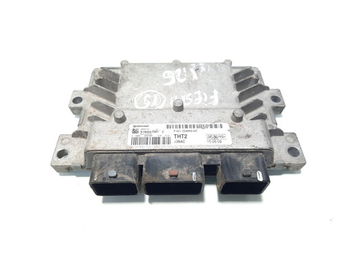 Calculator motor ECU, cod F1B1-12A650-UC, Ford Fiesta 6, 1.25 benz, SNJA (id:576637)
