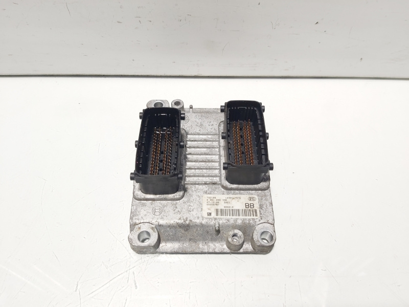Calculator motor ECU, cod GM55558787, Opel Meriva A, 1.4 benz, Z14XEP (idi:630076)