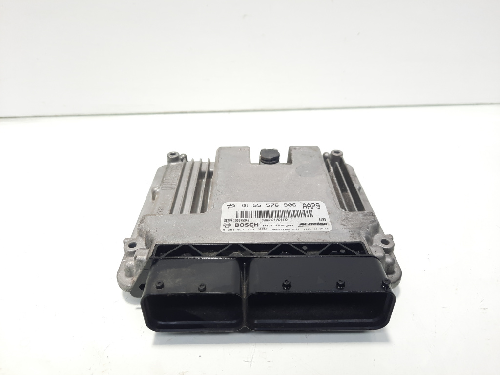 Calculator motor ECU, cod GM55576906, 0281017105, Opel Insignia A, 2.0 CDTI, A20DTH (id:584269)