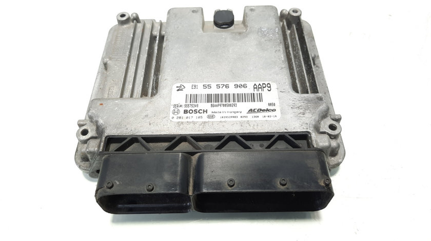 Calculator motor ECU, cod GM55576906, 0281017105, Opel Insignia A, 2.0 CDTI, A20DTH (id:554926)