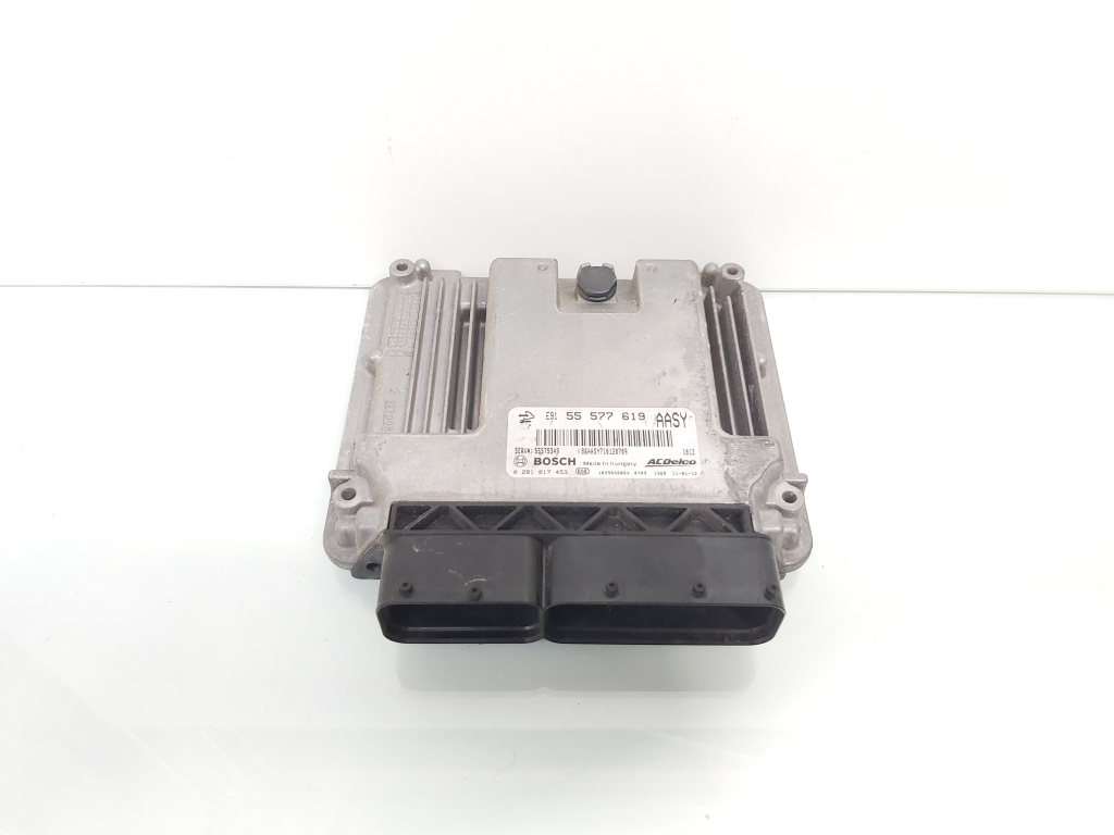 Calculator motor ECU, cod GM55577619, 0281017453, Opel Insignia A, 2.0 CDTI, A20DTH (id:693572)