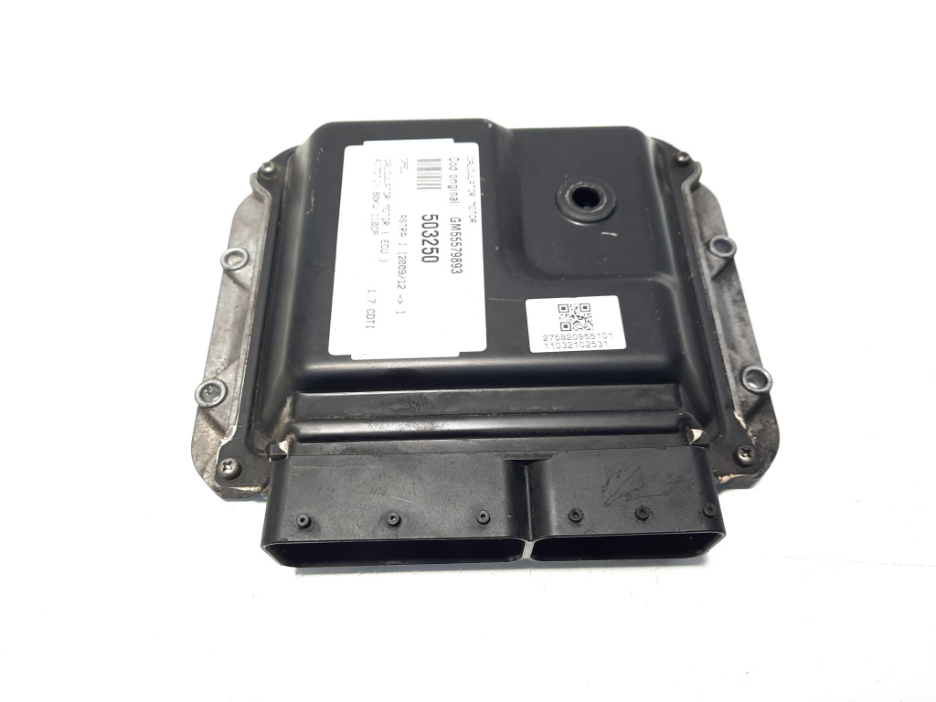 Calculator motor ECU, cod GM55579893, Opel Astra J GTC, 1.7 CDTI, A17DTJ (idi:503250)