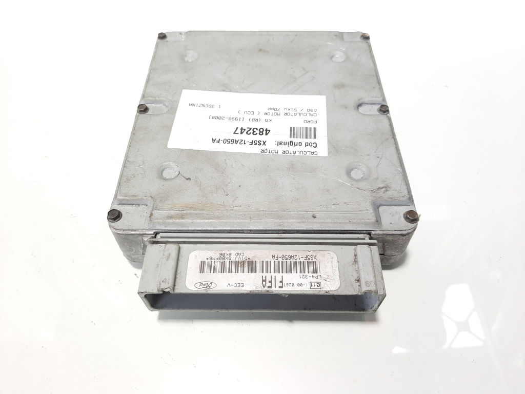Calculator motor ECU, cod XS5F-12A650-FA, Peugeot 306, 1.3 benz, A9A (idi:483247)