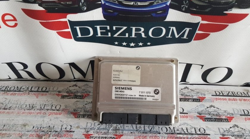 Calculator motor / Ecu cu cip BMW Seria 3 E46 benzina 7511570