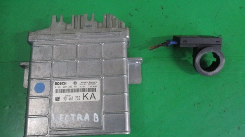 CALCULATOR MOTOR / ECU CU IMOBILIZATOR COD 0281001335 / 90464735 OPEL VECTRA B 2.0 DI 16V ⭐⭐⭐⭐⭐