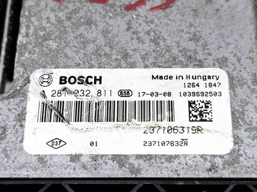 Calculator motor ECU Dacia Logan II MCV BK (K52) [Fabr 2013-2022] Facelift 237106319R 0281032811 1.5...