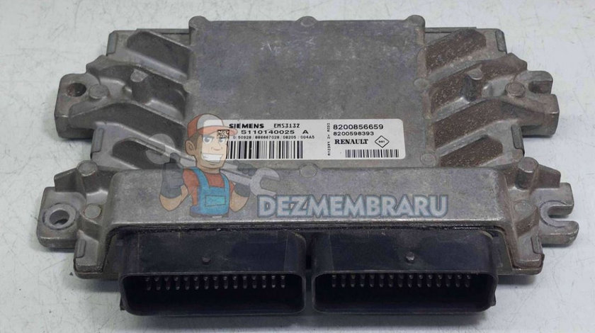 Calculator motor ECU Dacia Sandero [Fabr 2008-2012] 8200856659 1.4 B K7J