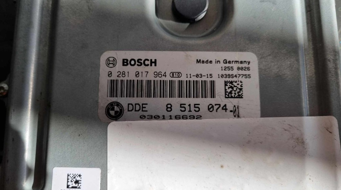 Calculator motor / ECU (DDE) 8515074 BMW Seria 5 GT F07 535d N57