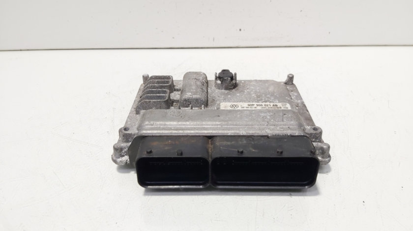 Calculator motor ECU Delphi, cod 03P906021AB, VW Polo (6R), 1.2 TDI, CFW (idi:647976)