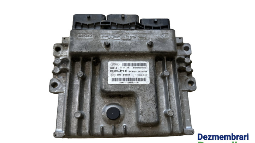 Calculator motor ECU Delphi Cod: AV41-12A650-CM Ford Kuga [2008 - 2013] Crossover 2.0 TDCi MT AWD (140 hp) Cod motor: UFDA Euro 5