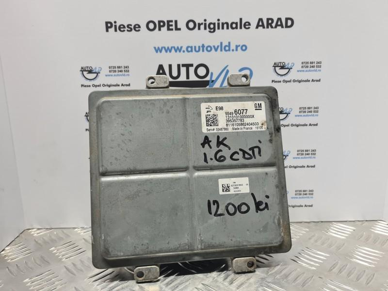 Calculator motor ECU E98 Opel Astra K 2015-2019 1.6 cdti B16DTE 55496077