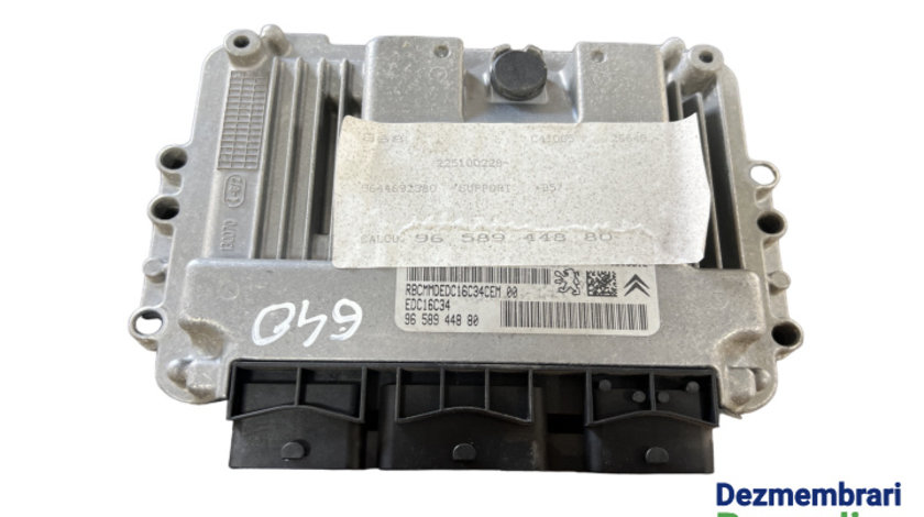 Calculator motor ECU EDC16C34 9658944880 96 589 448 80 Citroen C4 [2004 - 2008] Hatchback 3-usi 1.6 HDi MT (109 hp)