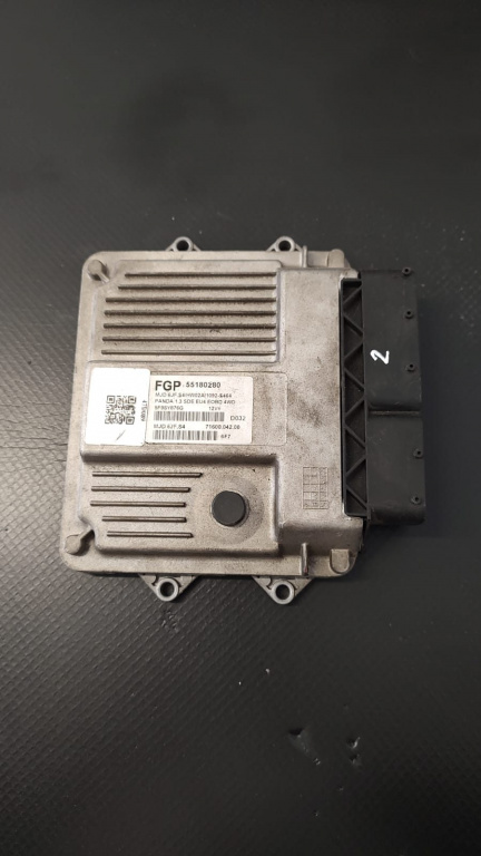 Calculator Motor , ECU , Fiat Panda 1.3JTD COD 55180280 FACTURA SI GARANTIE