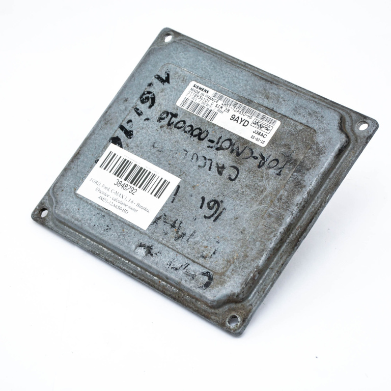 Calculator Motor / Ecu Ford C-Max 1 2003-2010 1.6 Benzina 4M51-12A650-Hd, 4M5112A650Hd, S118934101D Siemens