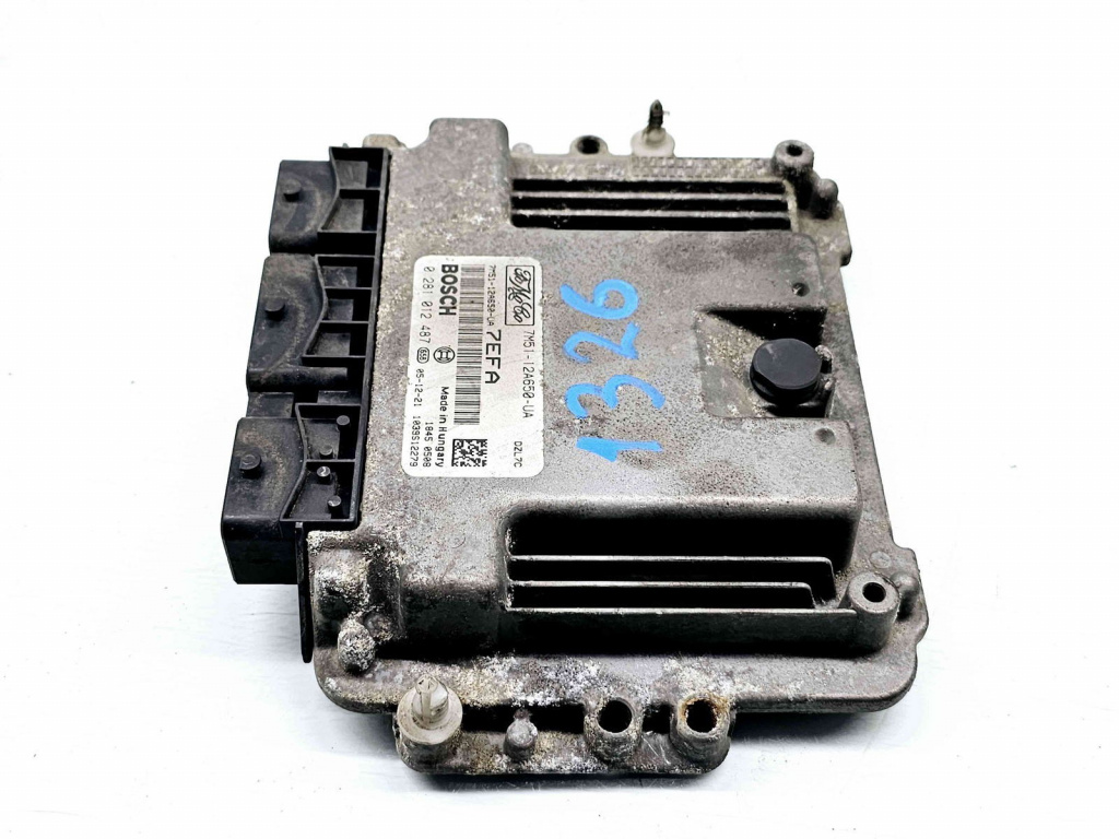 Calculator motor ECU Ford C-Max 1 [Fabr 2007-2010] 7M51-12A650-UA 0281012487 1.6 TDCI G8D8 80KW / 110CP