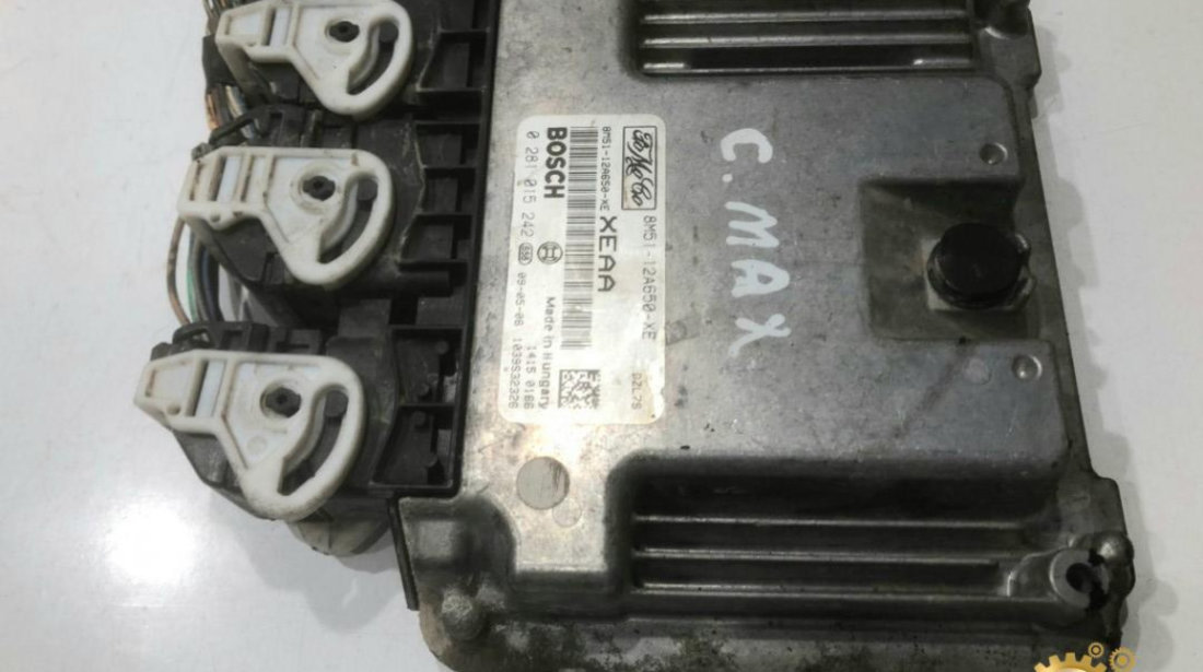 Calculator motor ecu Ford C-Max facelift (2007-2010) 1.6 tdci G8DA 110 cp 8m51-12a650-xe