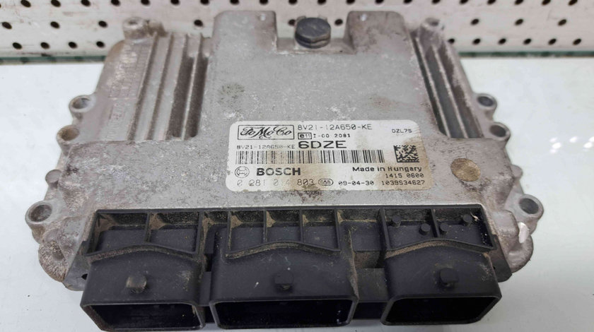 Calculator motor ECU Ford Fiesta 6 [Fabr 2008-2019] 8V21-12A650-KE 1.6 TDCI G8DA