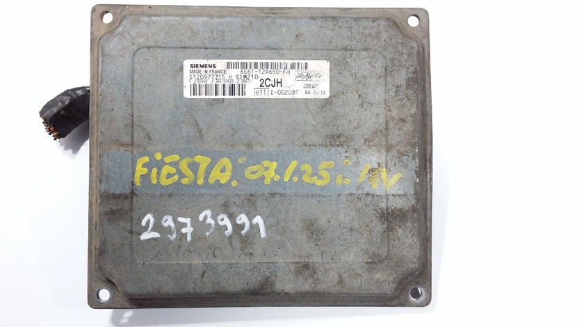 Calculator Motor / ECU Ford FIESTA Mk 5 2001 - 2010 Benzina 6S61-12A650-FH