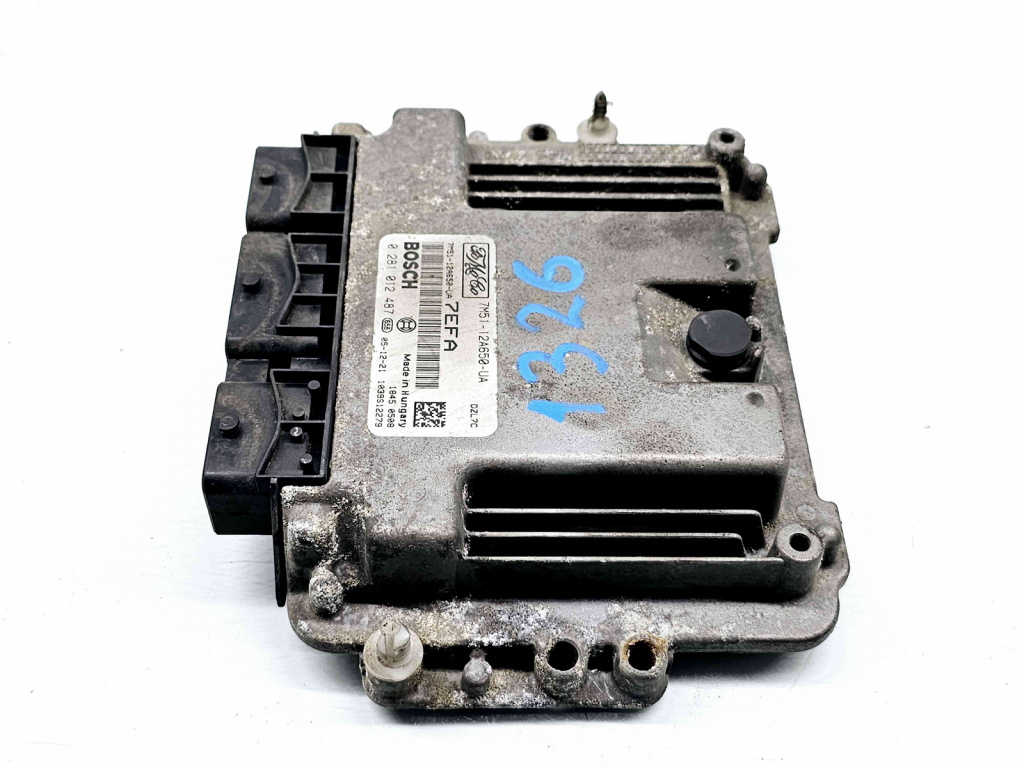 Calculator motor ECU Ford Focus 2 Combi (DA) [Fabri 2004-2012] 7M51-12A650-UA 0281012487 1.6 TDCI G8D8 80KW / 110CP
