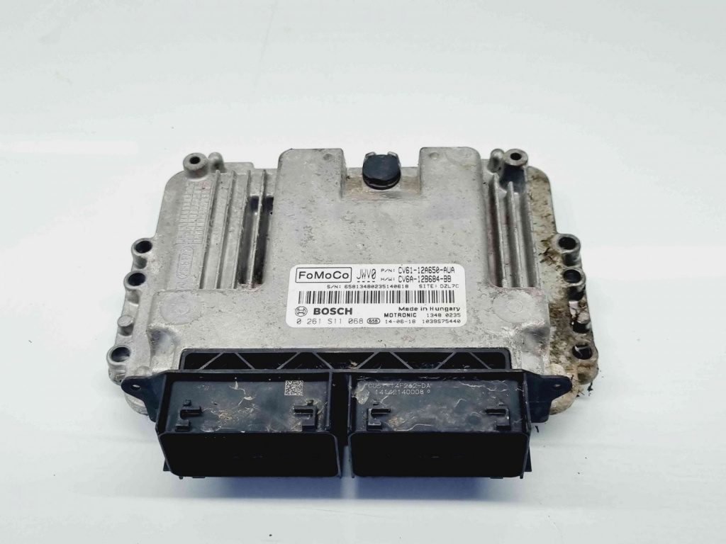 Calculator motor ECU Ford Focus 3 Hatchback [Fabr 2011-2015] CV61-12A650-AUA CV6A-12B684-BB 0261S11068 1.0 Benz M2DA 1.0 Benz M2DA 54KW / 73CP