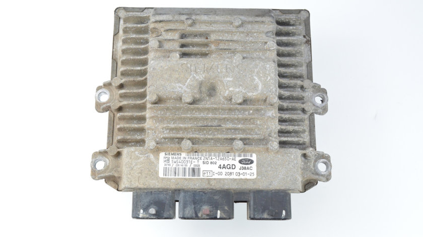 Calculator Motor / ECU Ford FUSION (JU) 2002 - 2012 Motorina 5WS40031E, 2n1a-12a650-ae, 2N1A12A650AE