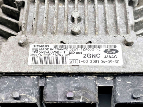 Calculator motor ECU Ford Fusion (JU) [Fabr 2002-2012] 3S61-12A650-HC 1.4 TDCI F6JB 50 1.4 TDCI F6JB...