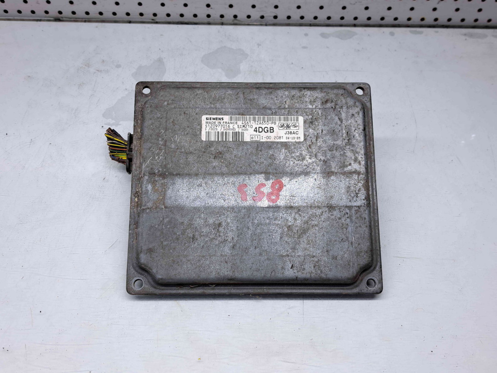 Calculator motor ECU Ford Fusion (JU) [Fabr 2002-2012] 4S41-12A650-PB 2.0 59KW / 80CP
