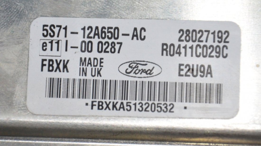 Calculator motor ecu Ford Mondeo MK3 TDCI 114kw 155cp