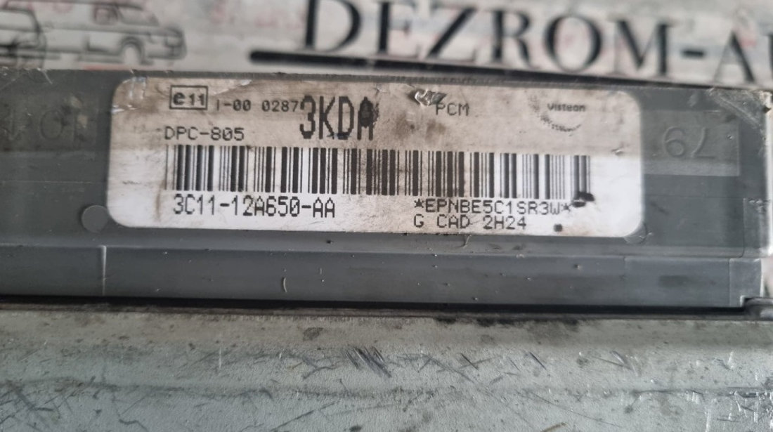 Calculator motor / Ecu Ford Transit 2.4 TDCi cod piesa : 3C11-12A650-AA