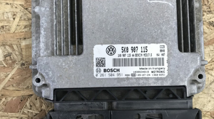 Calculator motor ECU Golf 6 GTI hatchback 2009 (5K0907115)