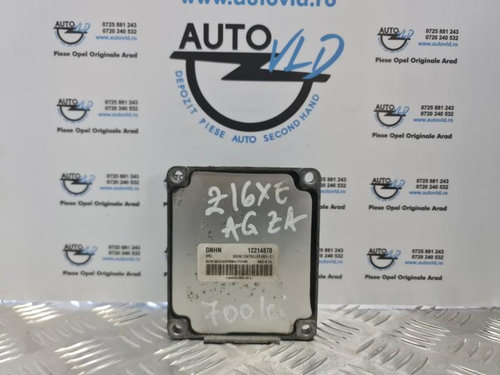 Calculator motor ECU HSFI 2.1 Opel Vectra B 1995-2002 1.6i 74 kw 101 cp Z16XE 12214870 DNHN