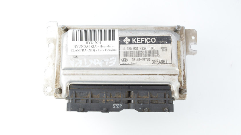 Calculator Motor / ECU Hyundai ELANTRA (XD) 2000 - 2006 Benzina 39140-26730, 9030930433F, 3914026730