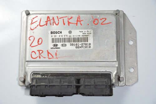 Calculator Motor / ECU Hyundai ELANTRA (XD) 2000 - 2006 0281010576 , 39101-27010