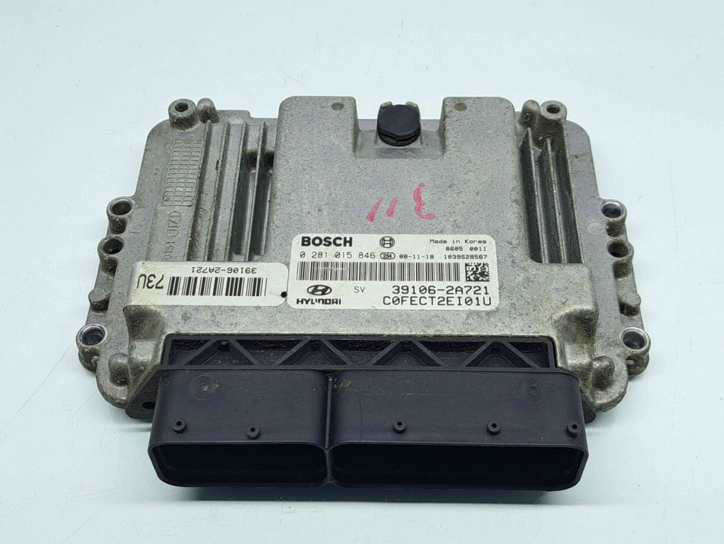 Calculator motor ECU Hyundai i30 (FD) [Fabr 2007-2012] 39106-2A721 1.6 CRDI D4FB 1.6 CRDI D4FB 77KW / 105CP